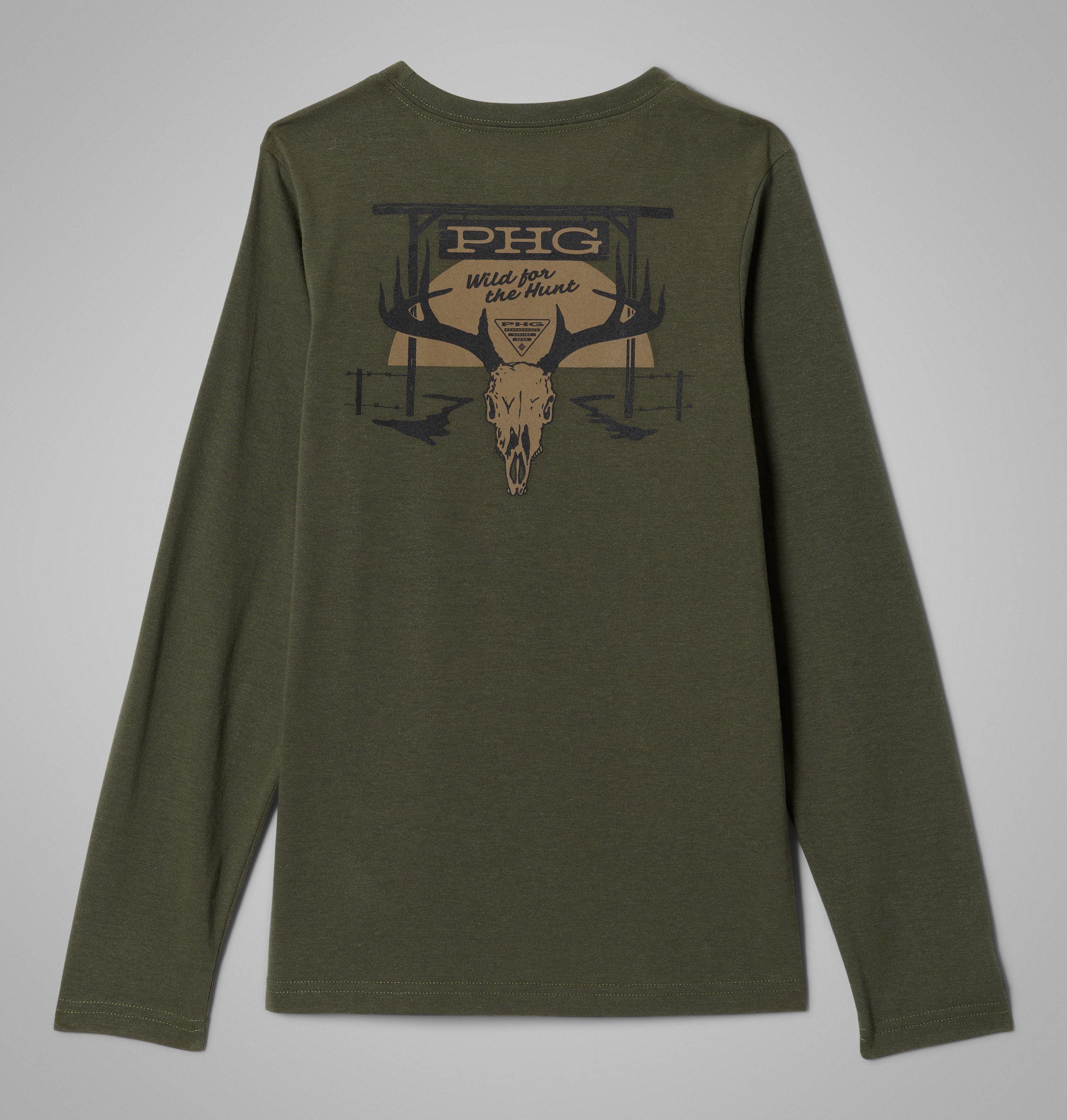 Kids' PHG Buckscape Long Sleeve Shirt | 366 | XL 2