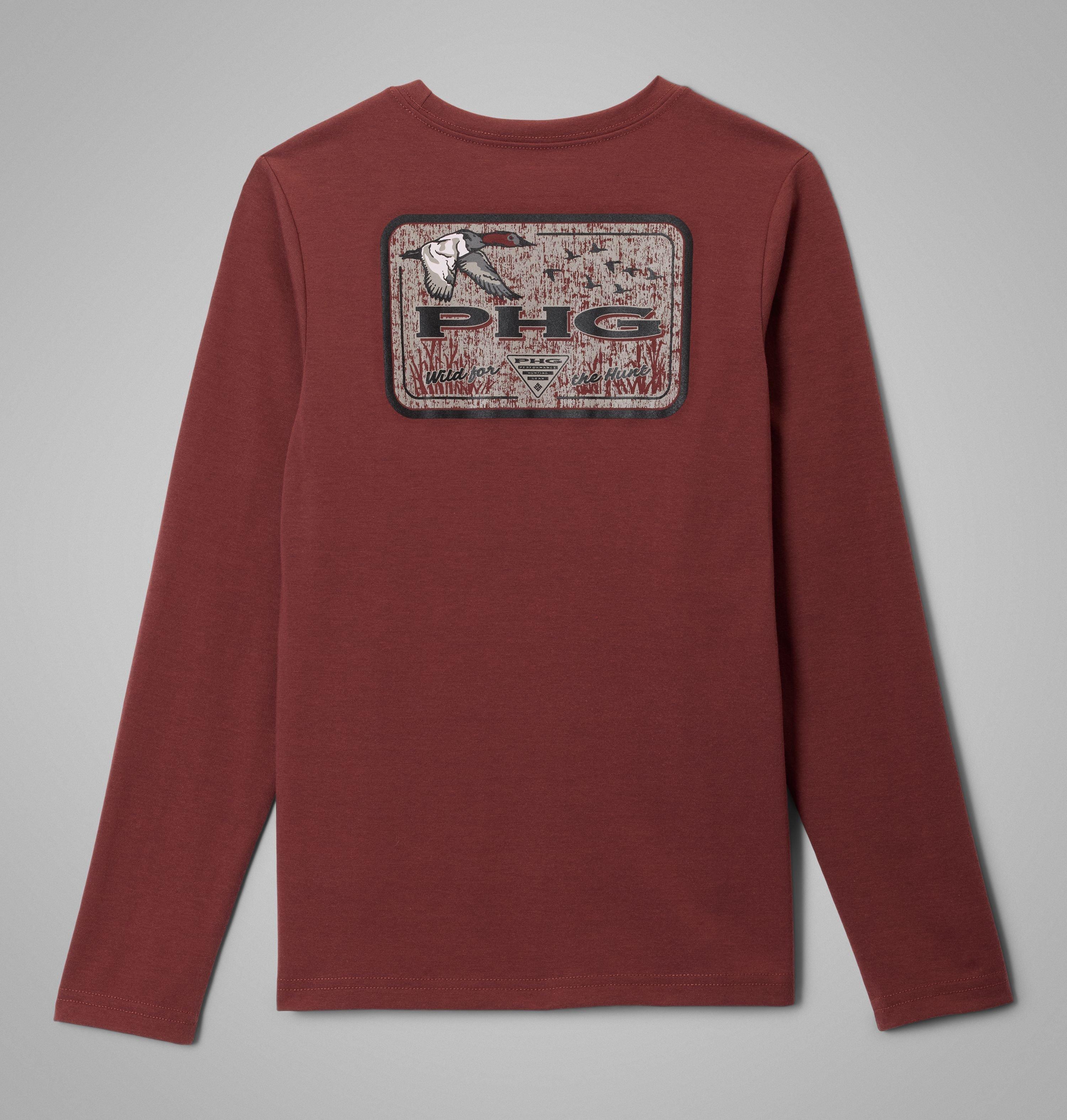 Kids' PHG Buckscape Long Sleeve Shirt | 682 | L 2