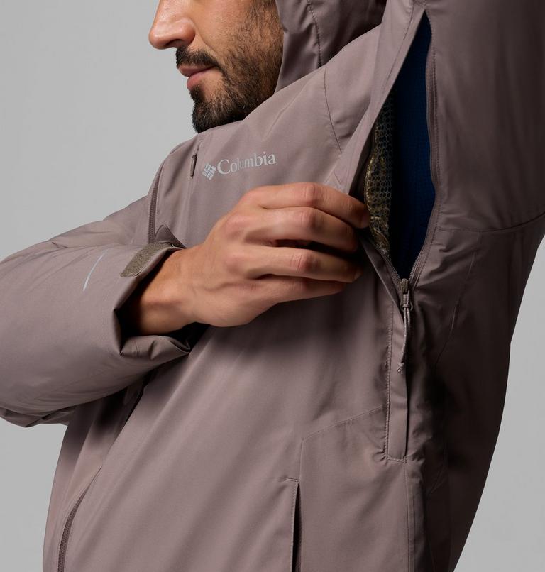 Chaqueta aislante impermeable Trailborne para hombre, Color: Iron, image 10