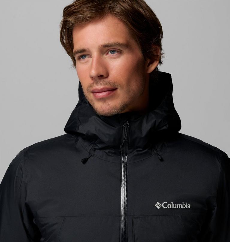 Men's Inner Limits Insulated Waterproof Jacket, Color: Black, image 7