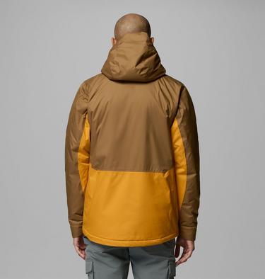 Chaqueta impermeable aislante Inner Limits para hombre, Color: Squash, Delta, image 3