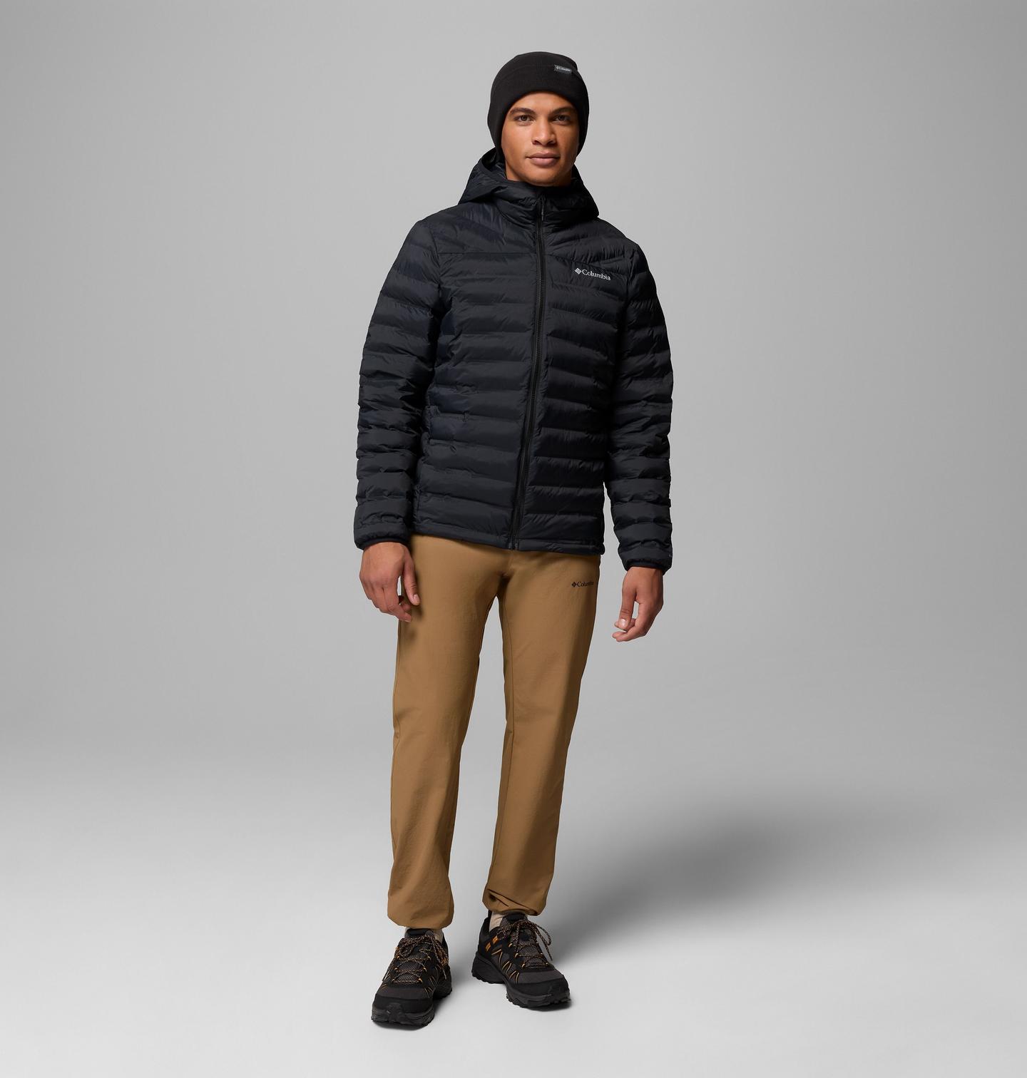 Мужская куртка Columbia Terwilliger Trail Heat Seal Hooded, цвет: Чёрный — фото 2