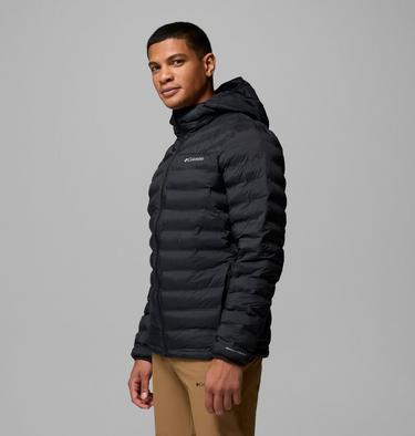 Men's Terwilliger Trail Hooded Insulated Jacket, Color: Black, image 16