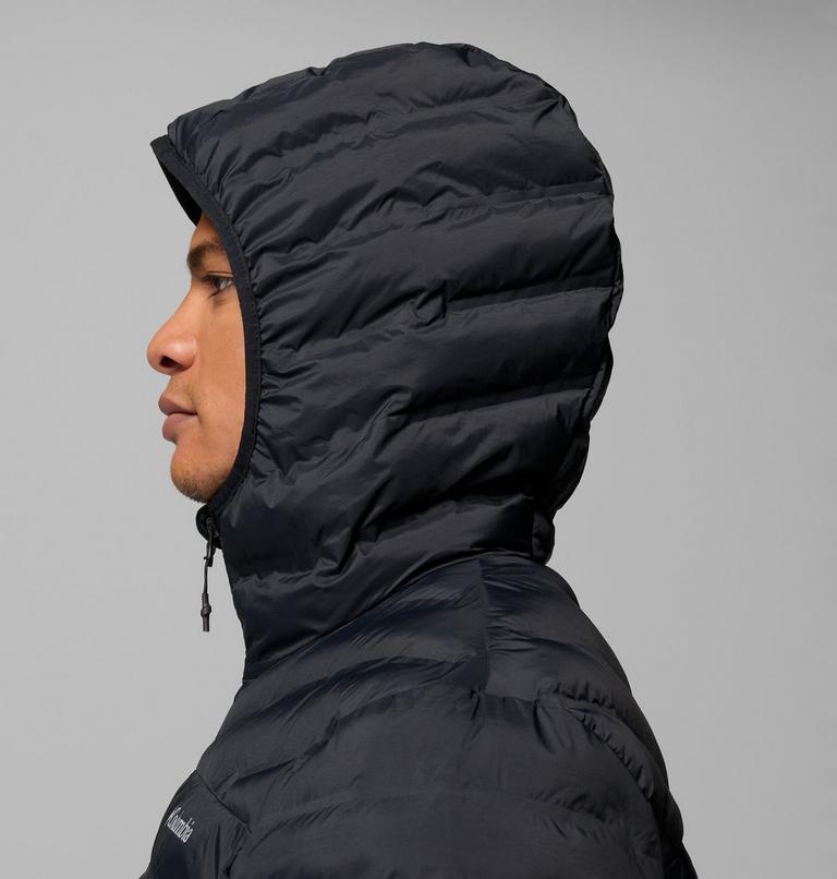 Men's Terwilliger Trail Hooded Insulated Jacket, Color: Black, image 8