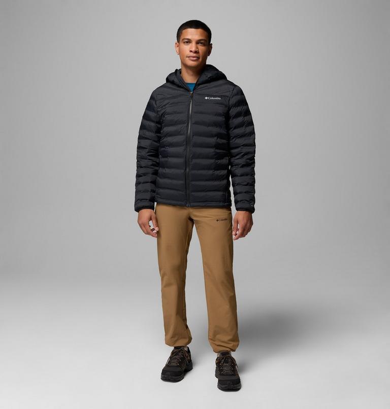 Men's Terwilliger Trail Hooded Insulated Jacket, Color: Black, image 10
