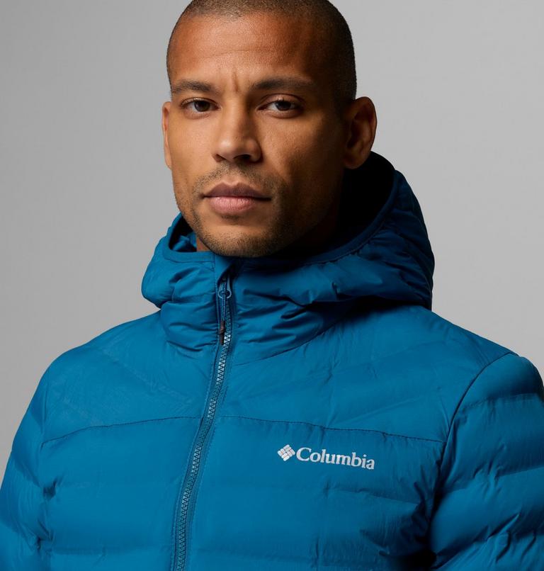Men's Terwilliger Trail Hooded Insulated Jacket, Color: Phoenix Blue, image 7