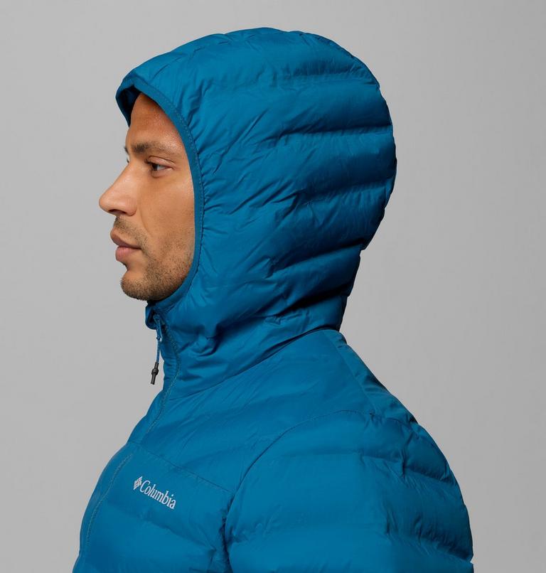 Men's Terwilliger Trail Hooded Insulated Jacket, Color: Phoenix Blue, image 8