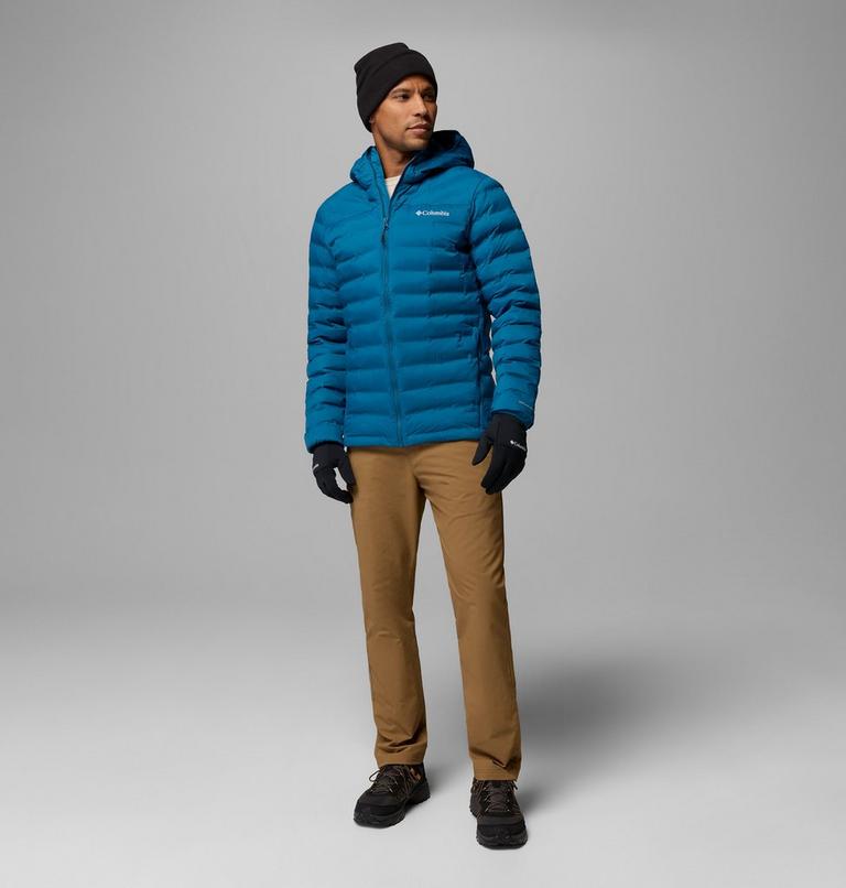 Men's Terwilliger Trail Hooded Insulated Jacket, Color: Phoenix Blue, image 2