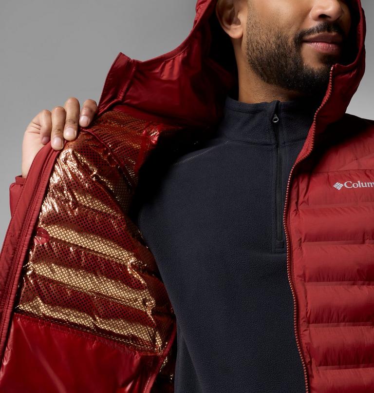 Men's Terwilliger Trail Hooded Insulated Jacket, Color: Red Oxide, image 6