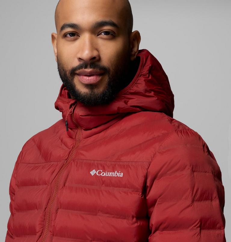 Men's Terwilliger Trail Hooded Insulated Jacket, Color: Red Oxide, image 7