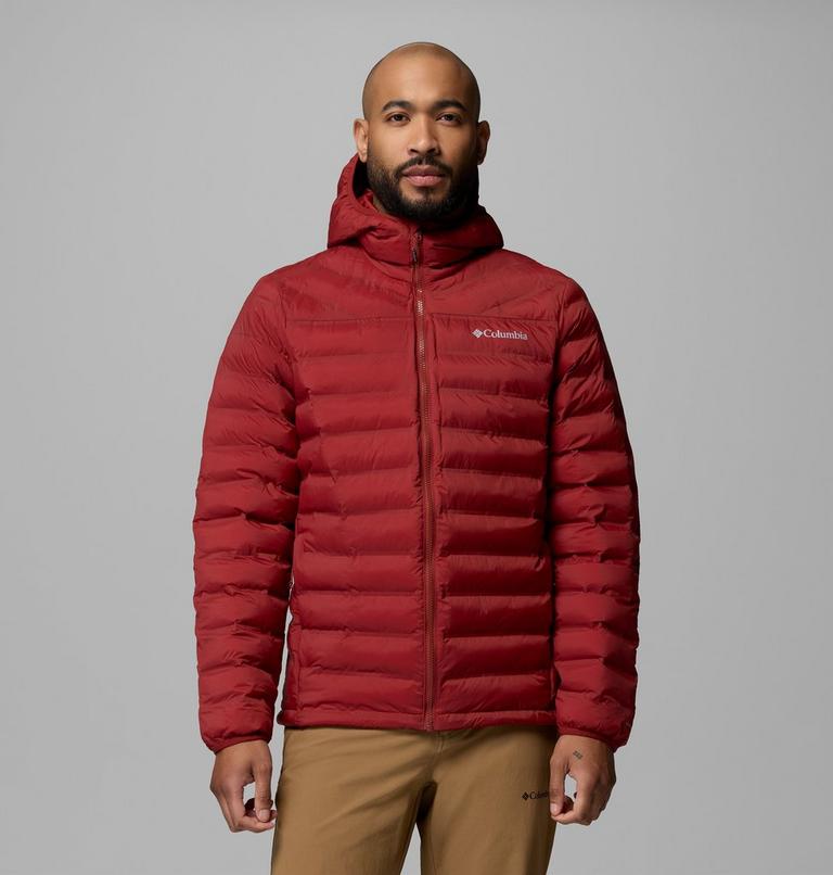 Men's Terwilliger Trail Hooded Insulated Jacket, Color: Red Oxide, image 1