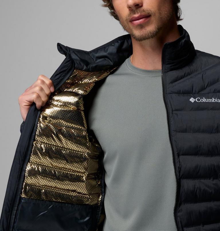Men's Terwilliger Trail Insulated Jacket, Color: Black, image 6