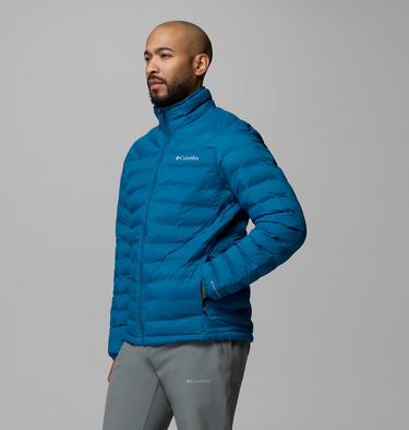 Men's Terwilliger Trail Insulated Jacket, Color: Phoenix Blue, image 8