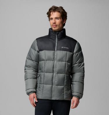 Men's Puffect IV Puffer Jacket, Color: Sedona Sage, Shark, image 1