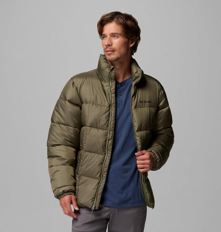 Chaqueta acolchada Puffect IV Para hombre, Color: Stone Green, image 5