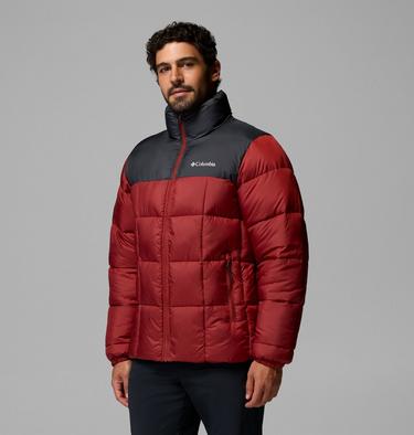 Men's Puffect IV Puffer Jacket, Color: Red Oxide, Shark, image 20