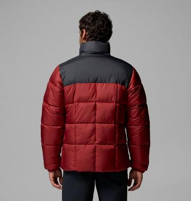 Men's Puffect IV Puffer Jacket, Color: Red Oxide, Shark, image 19