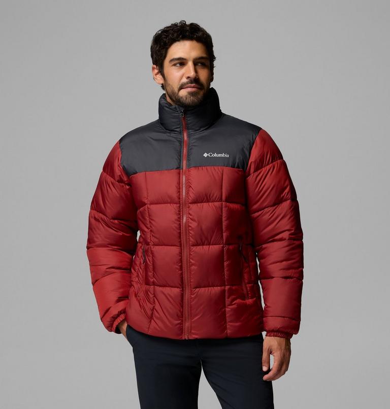 Men's Puffect IV Puffer Jacket, Color: Red Oxide, Shark, image 1