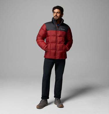 Men's Puffect IV Puffer Jacket, Color: Red Oxide, Shark, image 18