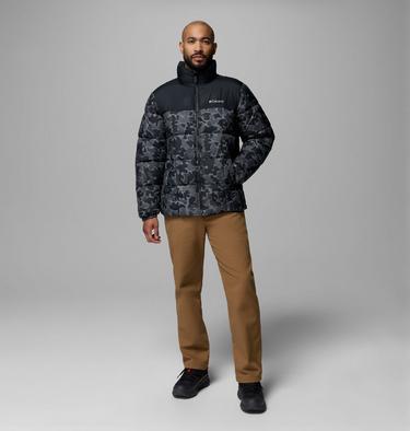 Men's Puffect IV Printed Puffer Jacket, Color: Black Puzzle Camo, Black, image 6