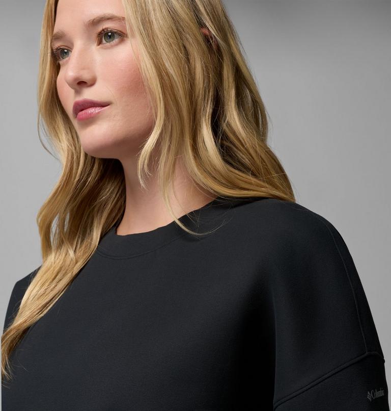 Women's Amazesweats Heavyweight Sweatshirt, Color: Black, image 5