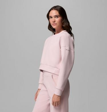 Women's Amazesweats Heavyweight Sweatshirt, Color: Mineral Pink, image 16