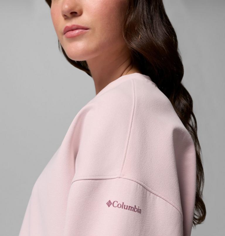 Women's Amazesweats Heavyweight Sweatshirt, Color: Mineral Pink, image 6