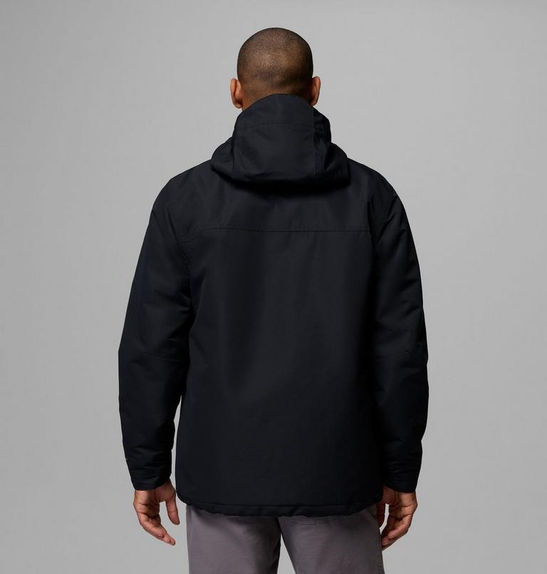Men's Landroamer Waterproof Fleece Lined Jacket, Color: Black, image 3