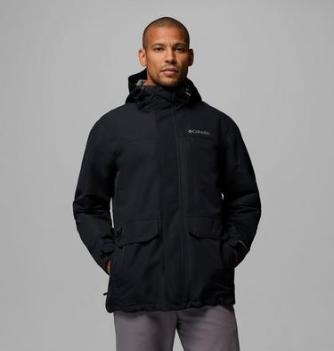 Men's Landroamer Fleece Lined Jacket, Color: Black, image 5