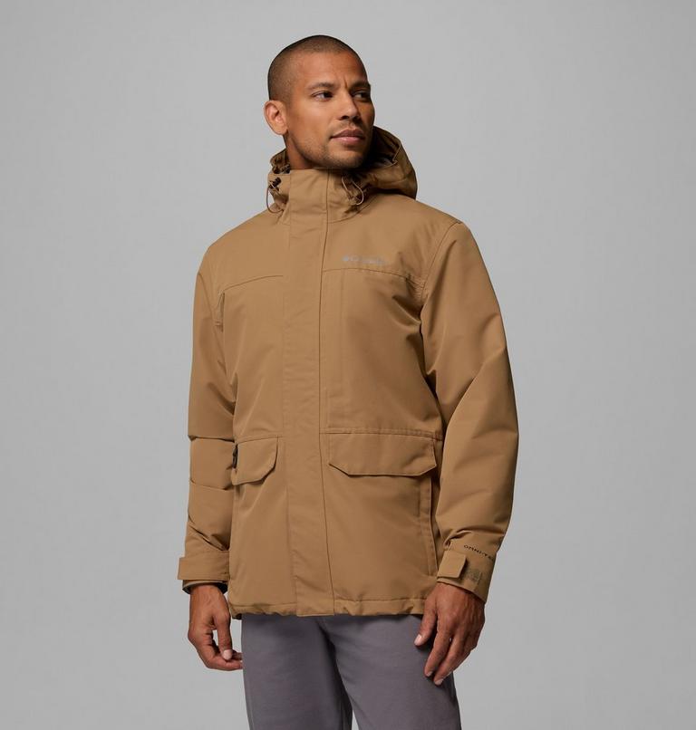 Men's Landroamer Waterproof Fleece Lined Jacket, Color: Delta, Tobacco, image 4
