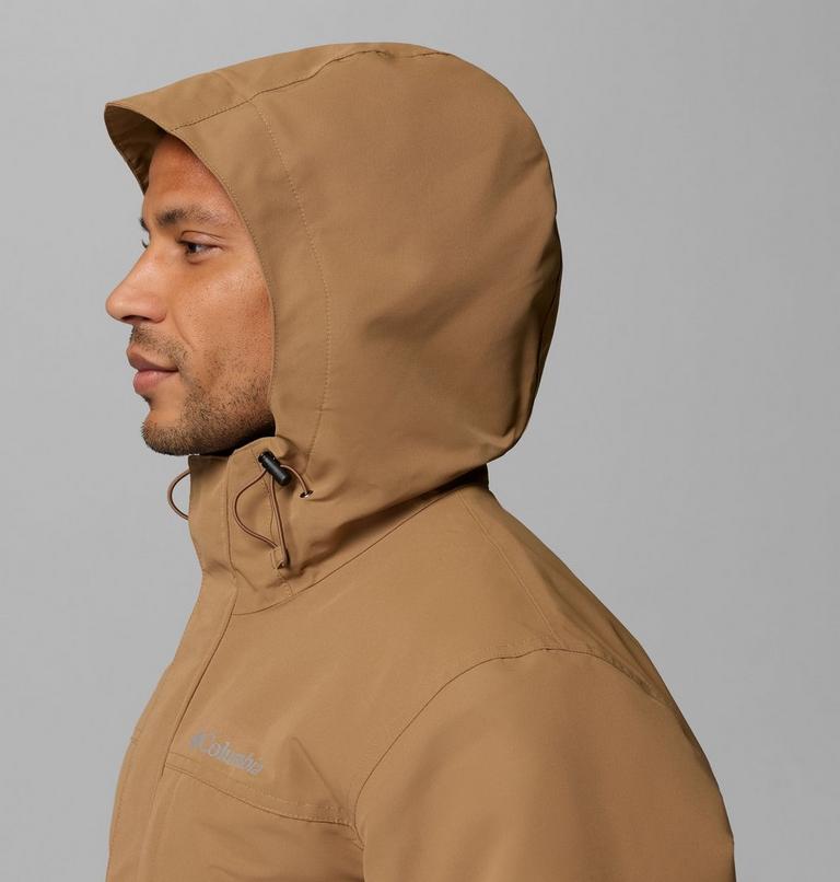 Men's Landroamer Waterproof Fleece Lined Jacket, Color: Delta, Tobacco, image 9