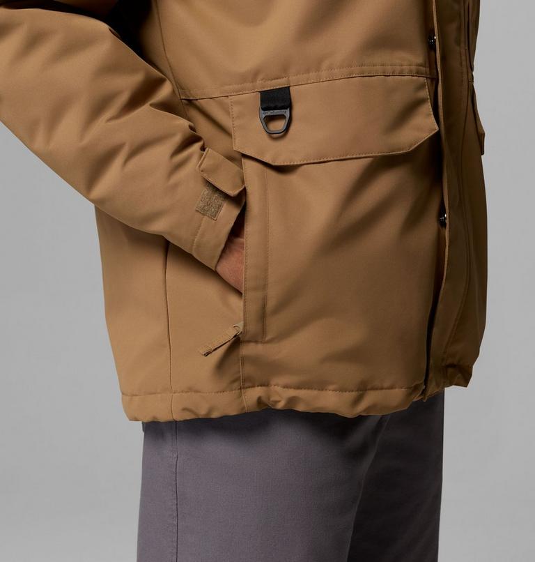 Men's Landroamer Waterproof Fleece Lined Jacket, Color: Delta, Tobacco, image 10