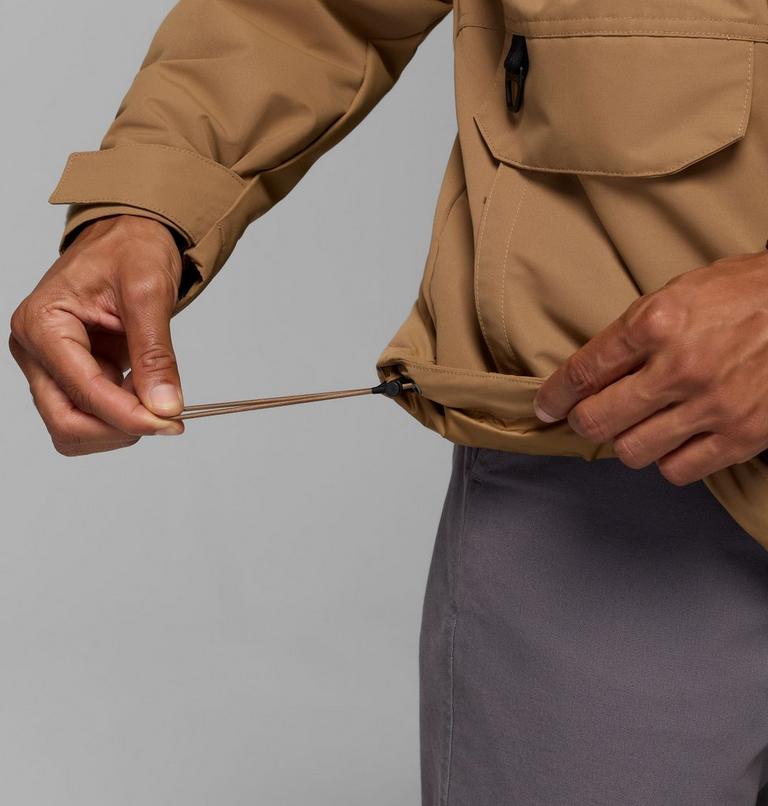 Men's Landroamer Waterproof Fleece Lined Jacket, Color: Delta, Tobacco, image 11