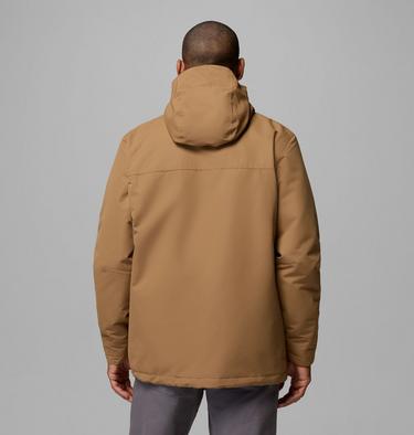 Men's Landroamer Fleece Lined Jacket, Color: Delta, Tobacco, image 11