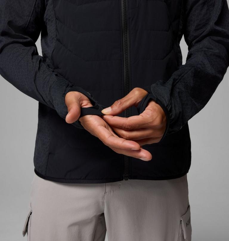 Men's Arctic Crest II Hybrid Fleece Jacket, Color: Black, image 9