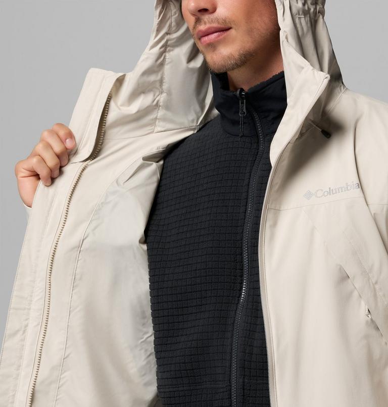Men's Trailborne 3-in-1 Waterproof Jacket, Color: Dark Stone, image 7
