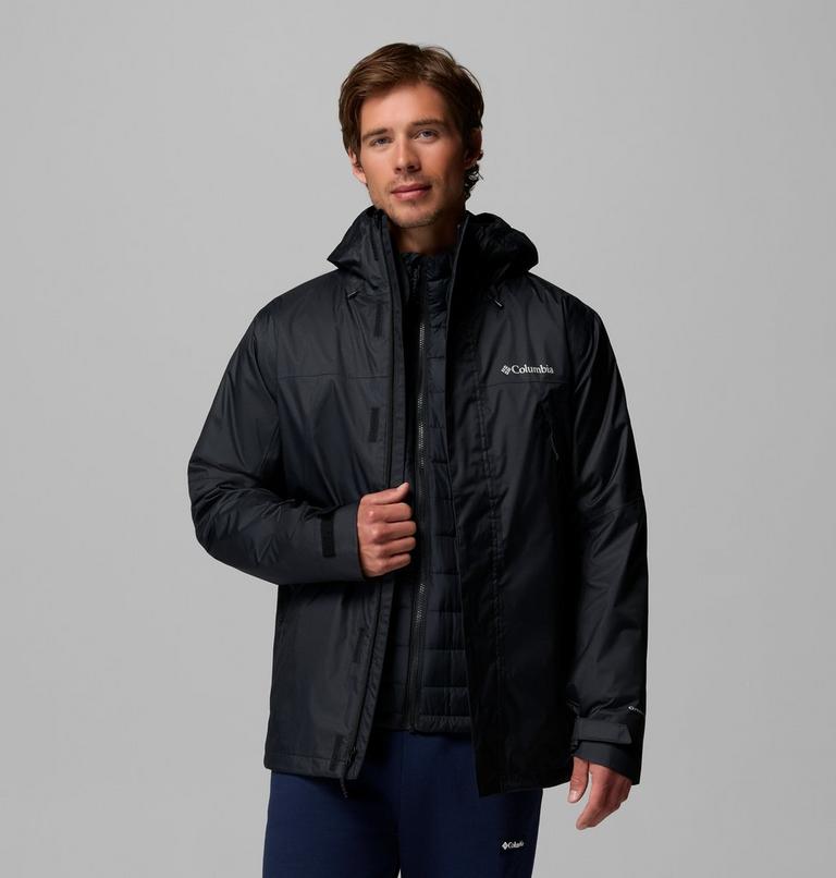 Men's Inner Limits 3-in-1 Insulated Waterproof Jacket, Color: Black, image 1