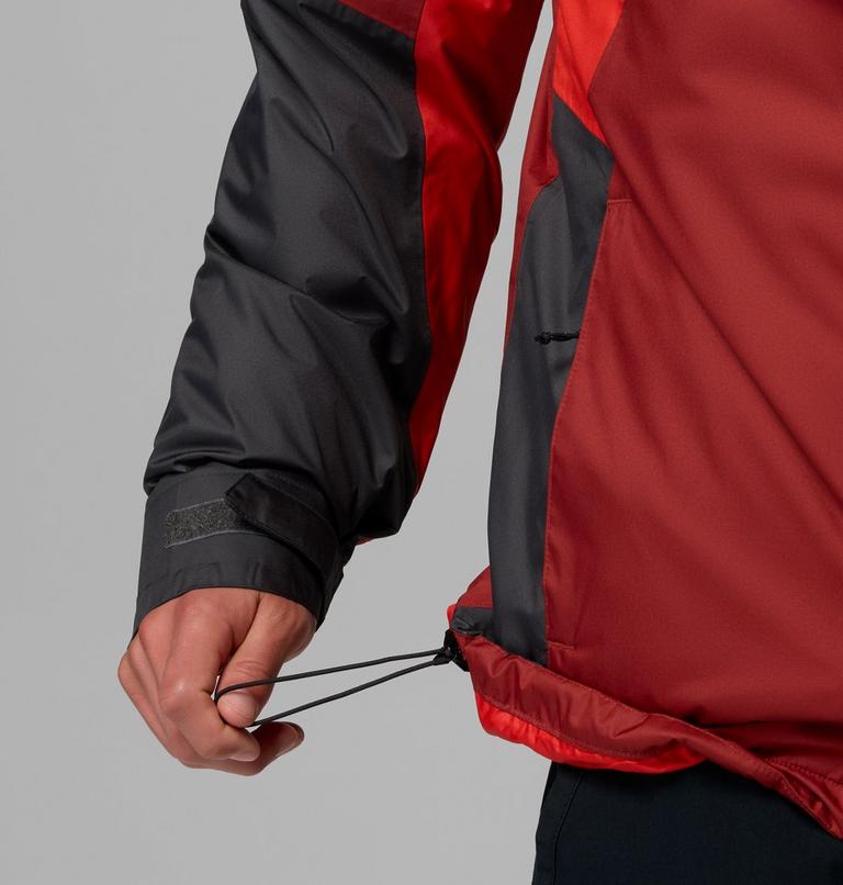 Men's Inner Limits 3-in-1 Insulated Waterproof Jacket, Color: Red Oxide, Super Sonic, Shark, image 12