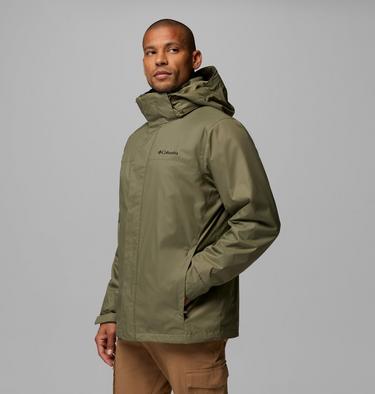 Giacca impermeabile 3 in 1 Watertight da uomo, Color: Stone Green, image 14