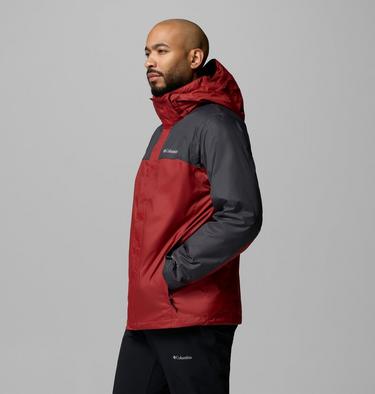 Giacca impermeabile 3 in 1 Watertight da uomo, Color: Red Oxide, Shark, image 4