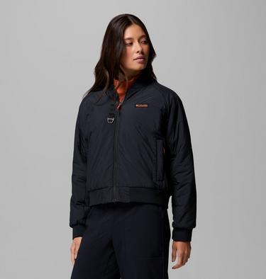 Blouson Bomber R&eacute;versible Sauvie Sky Femme, Color: Black, Antique Mauve, image 12