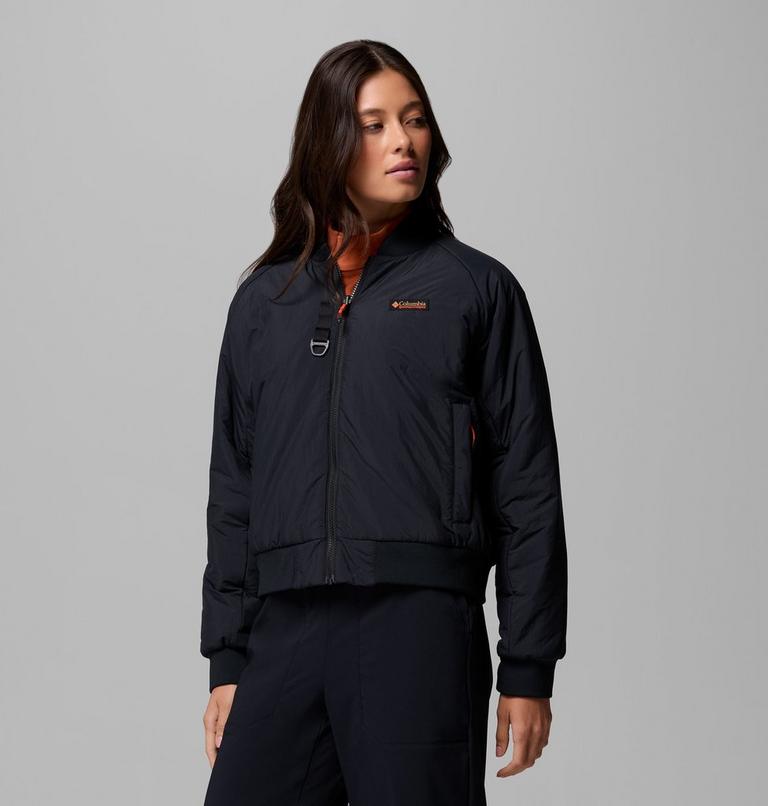 Blouson Bomber R&eacute;versible Sauvie Sky Femme, Color: Black, Antique Mauve, image 4