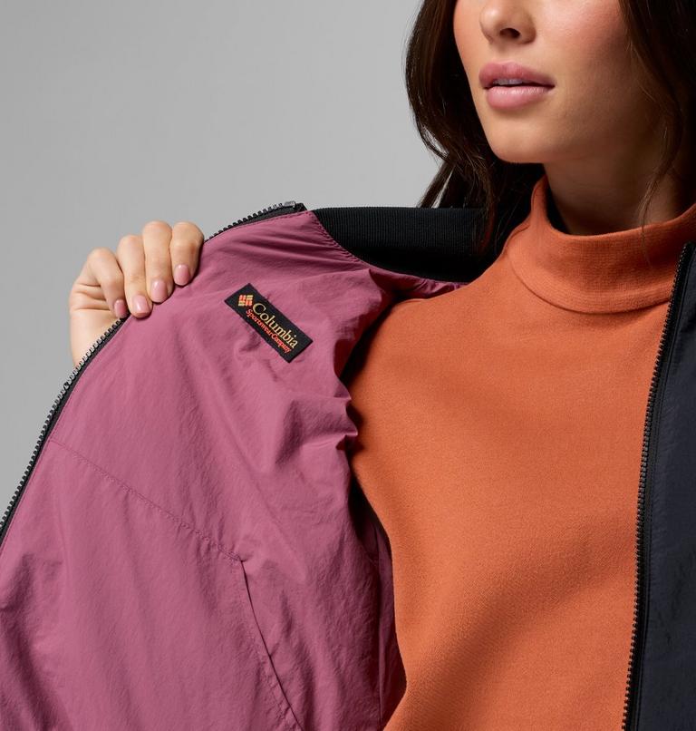 Blouson Bomber R&eacute;versible Sauvie Sky Femme, Color: Black, Antique Mauve, image 6