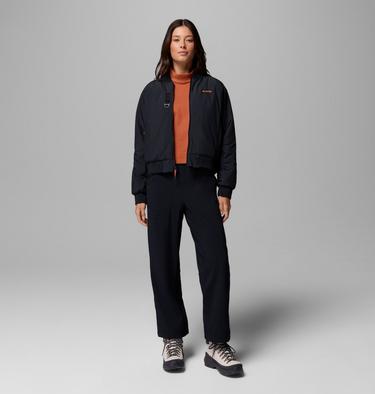Blouson Bomber R&eacute;versible Sauvie Sky Femme, Color: Black, Antique Mauve, image 10