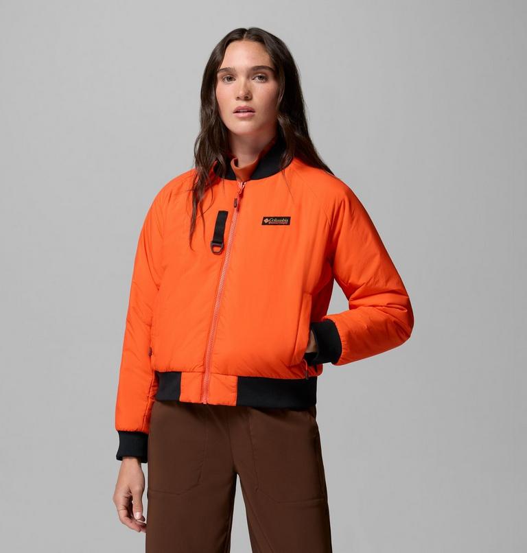 Blouson Bomber R&eacute;versible Sauvie Sky Femme, Color: Red Quartz, Tobacco, image 8