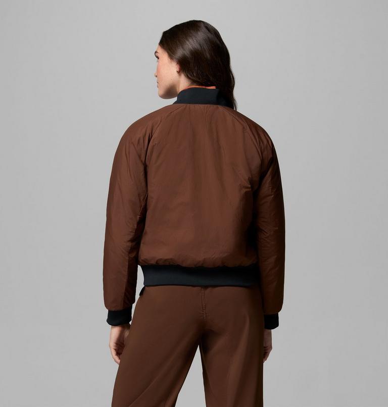 Blouson Bomber R&eacute;versible Sauvie Sky Femme, Color: Red Quartz, Tobacco, image 3