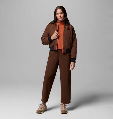 Blouson Bomber R&eacute;versible Sauvie Sky Femme, Color: Red Quartz, Tobacco, image 2