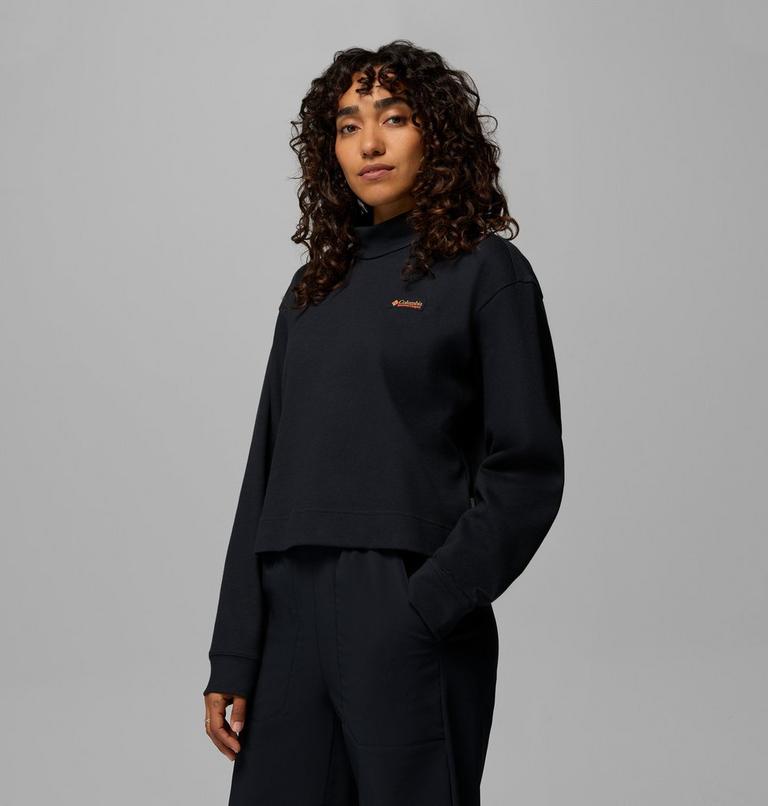 Women's Sauvie Sky Sweatshirt, Color: Black, image 4