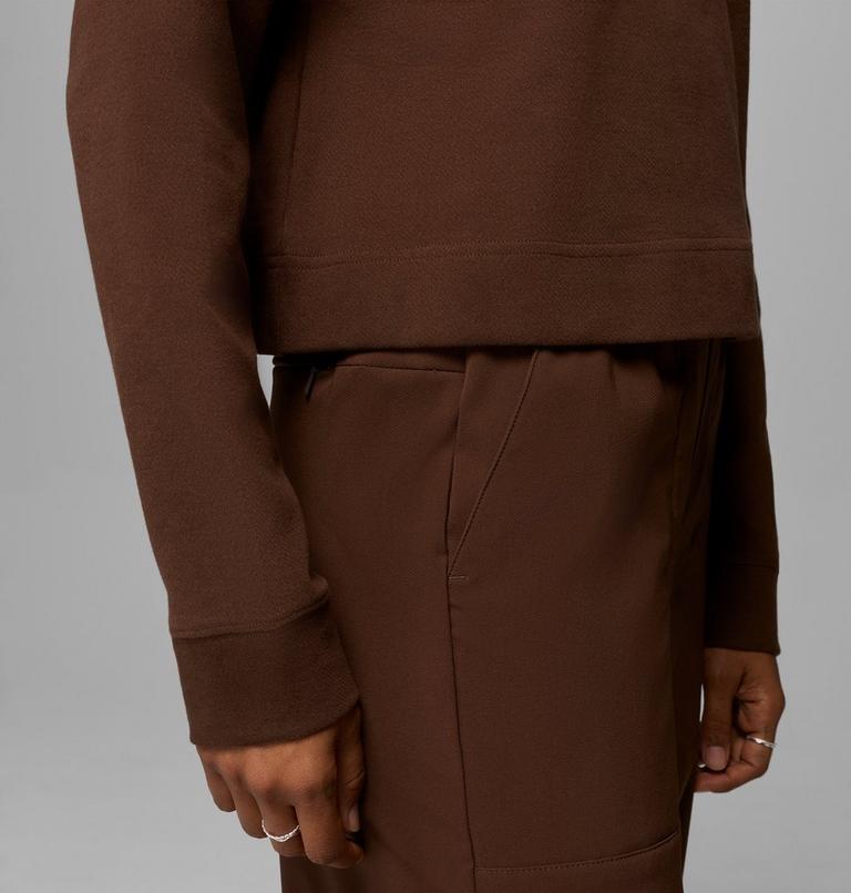 Women's Sauvie Sky Sweatshirt, Color: Tobacco, image 6
