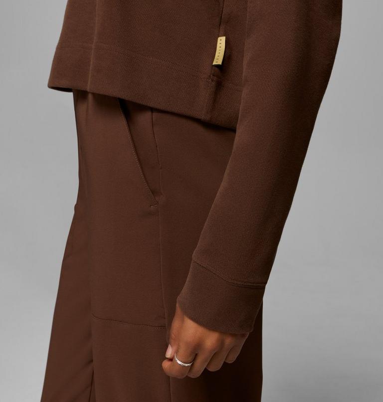 Women's Sauvie Sky Sweatshirt, Color: Tobacco, image 7